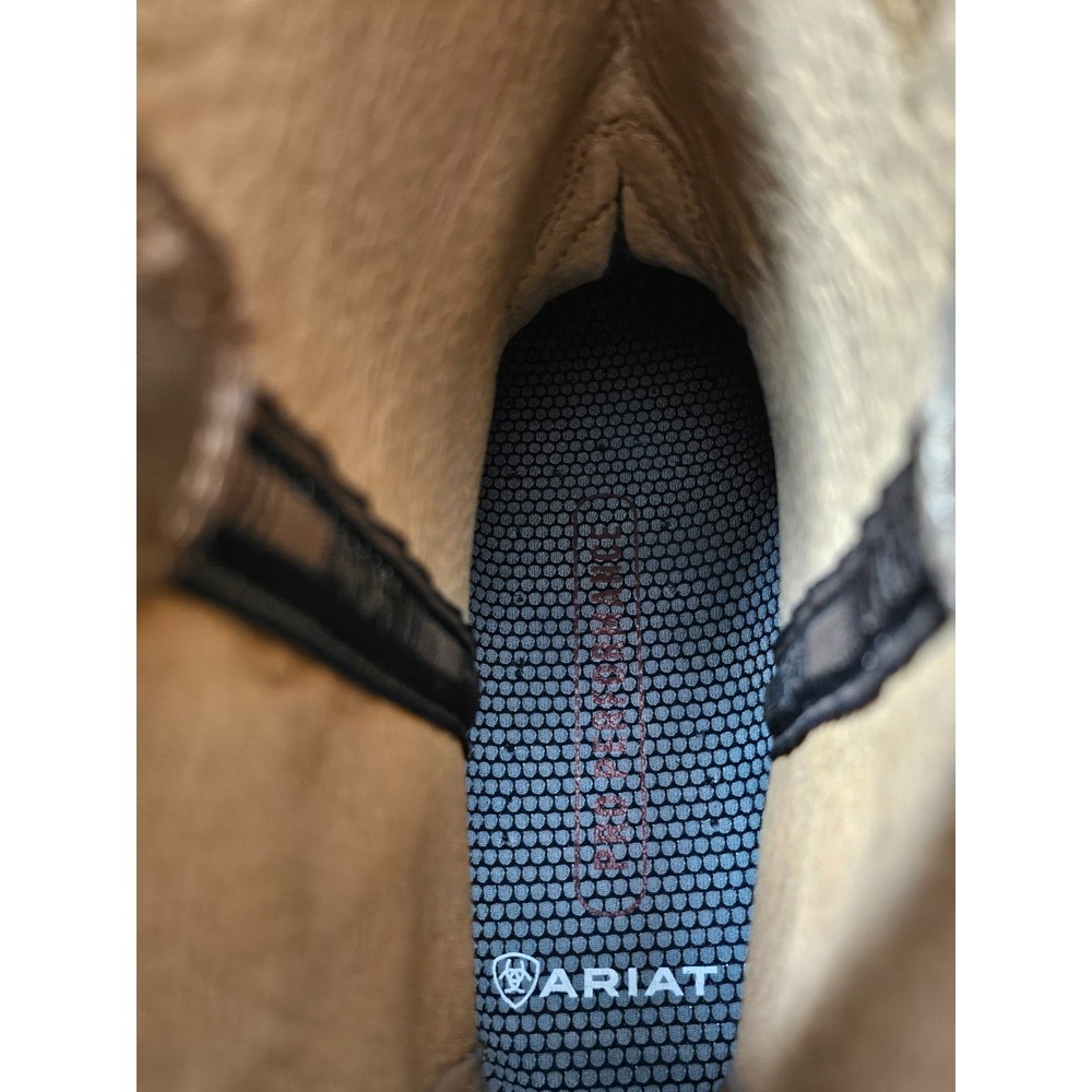 Ariat® (Men's 9.5 D) Plano™ Western Square Toe Cowboy Boot in Woody Tan - $240 - Picture 10 of 12